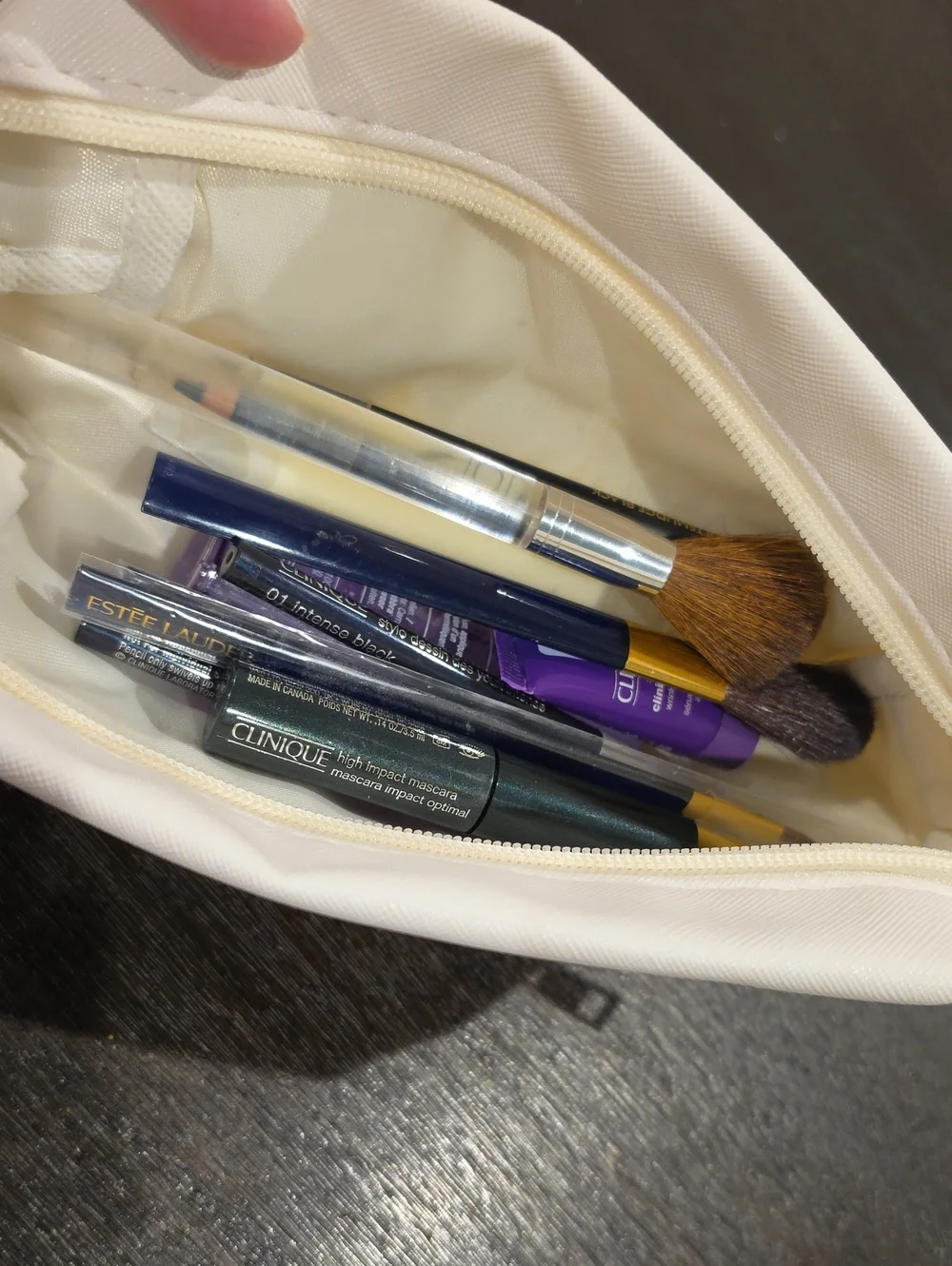 Clinique & Estée Products And With 'SKIN' Cosmetic Bag All New And Unused